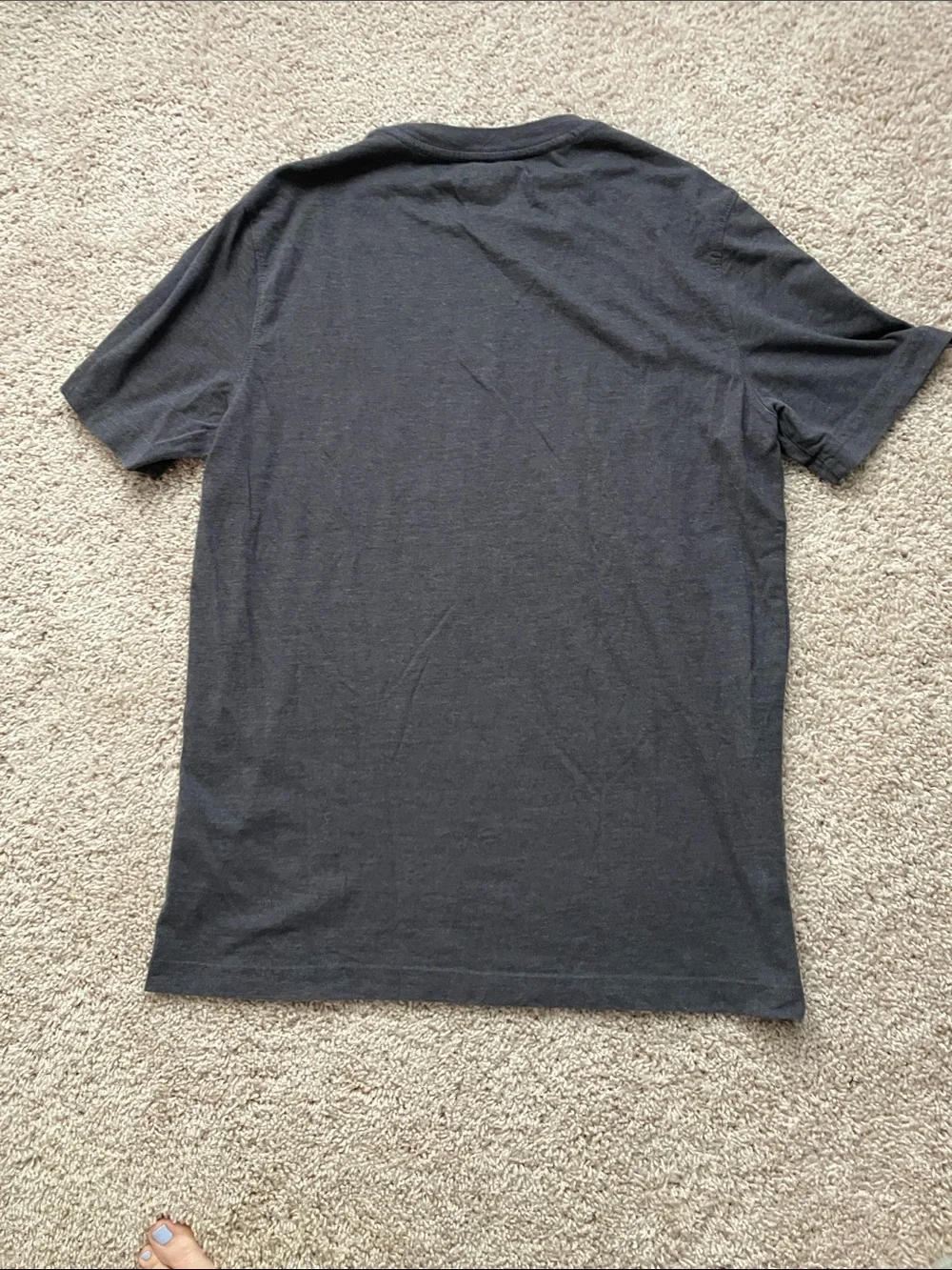 Champion Dark Gray Short-Sleeve Logo Tee with White Script - Picture 6 of 6